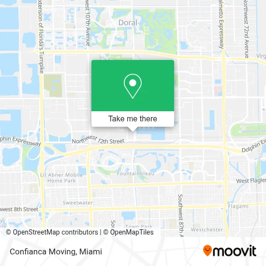 Confianca Moving map