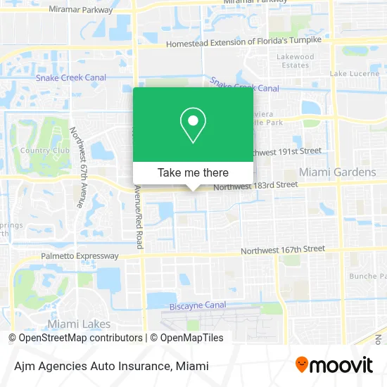 Ajm Agencies Auto Insurance map