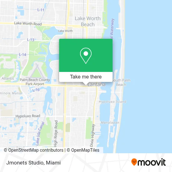 Jmonets Studio map
