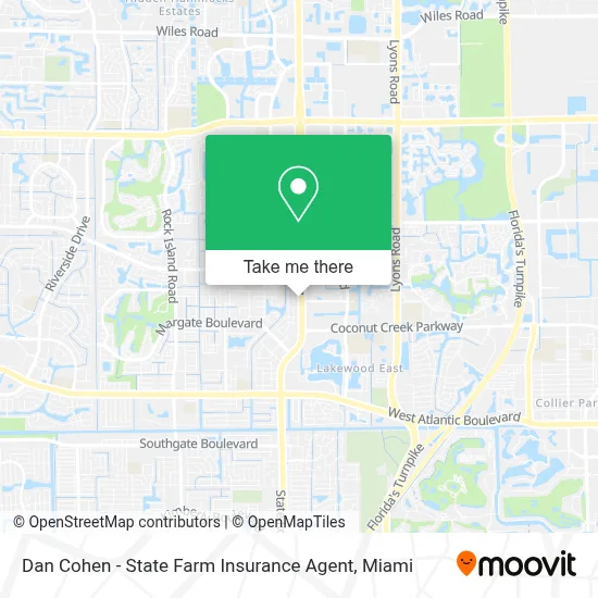 Dan Cohen - State Farm Insurance Agent map