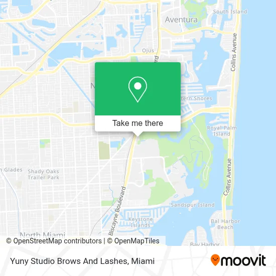 Yuny Studio Brows And Lashes map