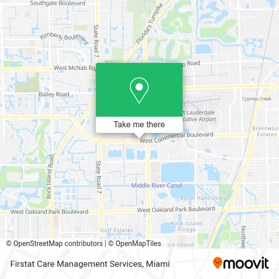 Firstat Care Management Services map