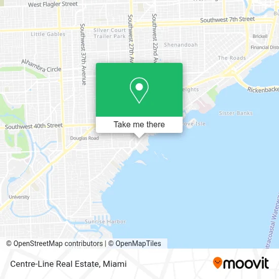 Centre-Line Real Estate map