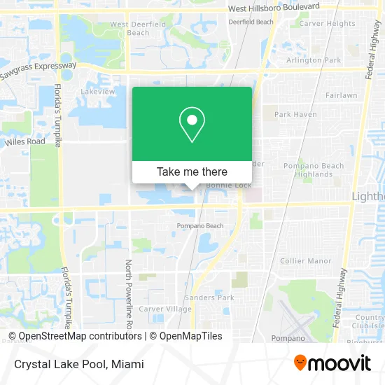 Crystal Lake Pool map