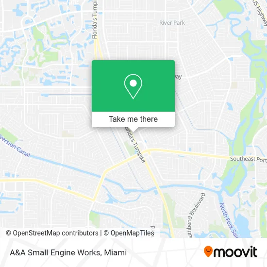 A&A Small Engine Works map