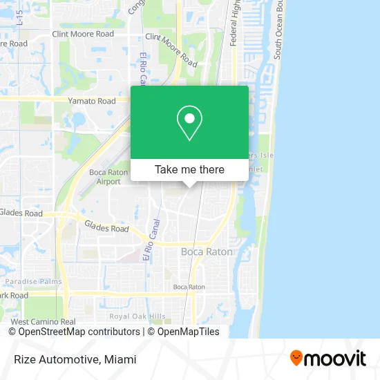 Rize Automotive map