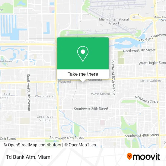 Td Bank Atm map
