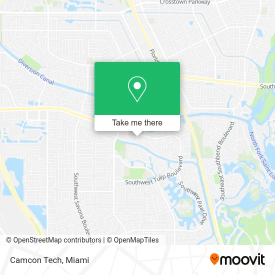 Camcon Tech map