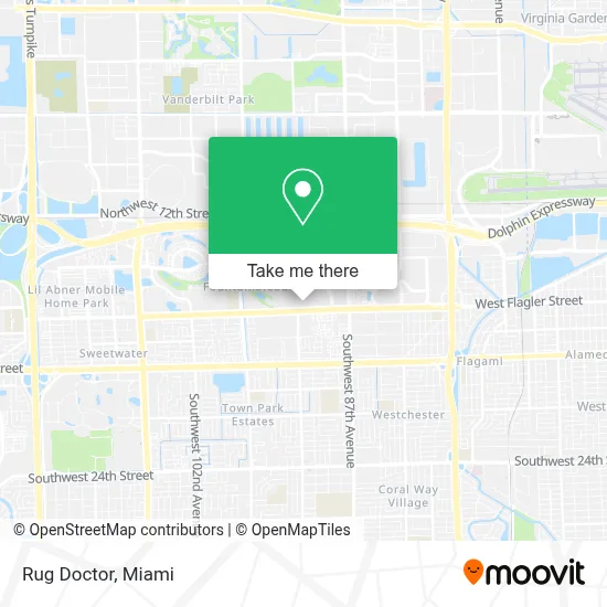 Rug Doctor map