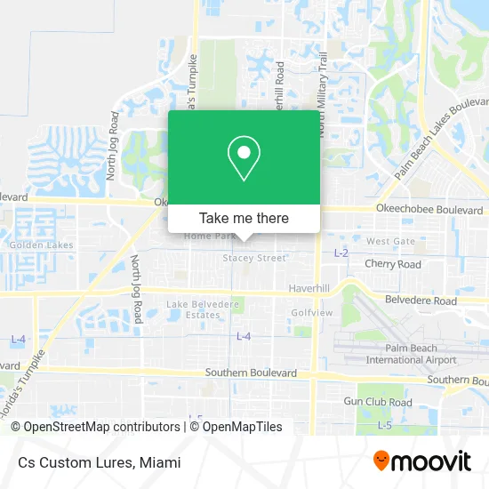 Cs Custom Lures map