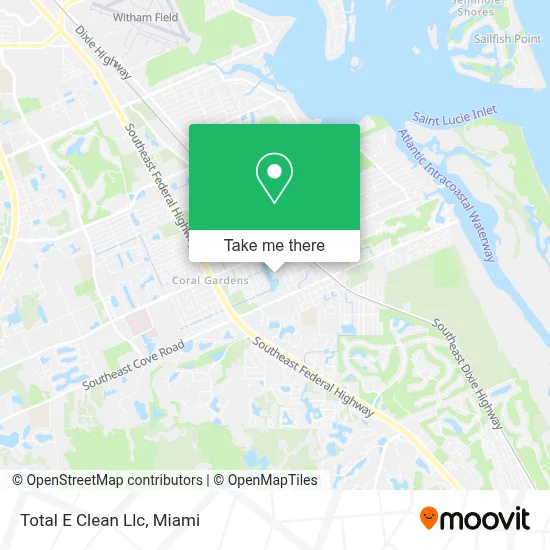 Total E Clean Llc map