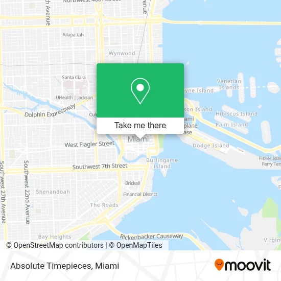 Absolute Timepieces map