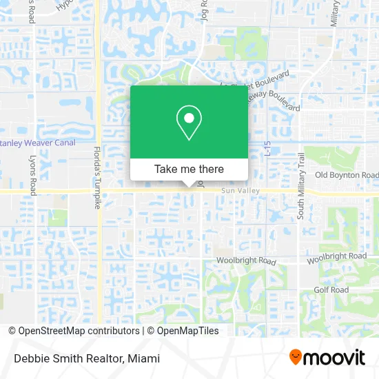Debbie Smith Realtor map