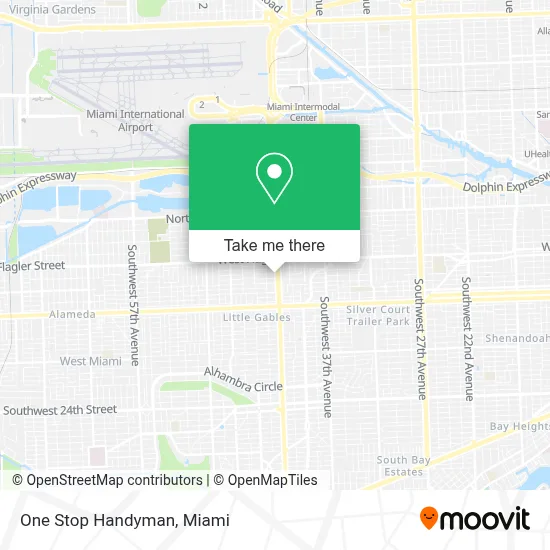 One Stop Handyman map