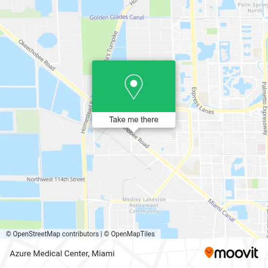 Azure Medical Center map