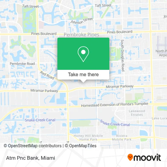 Atm Pnc Bank map