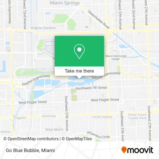 Go Blue Bubble map