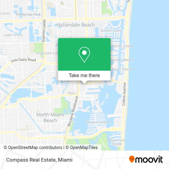 Compass Real Estate map