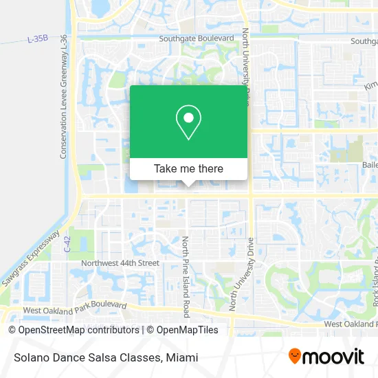 Solano Dance Salsa Classes map