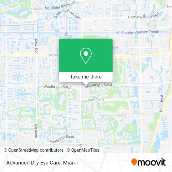 Advanced Dry Eye Care map