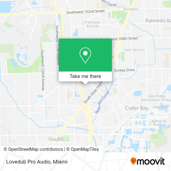 Lovedub Pro Audio map
