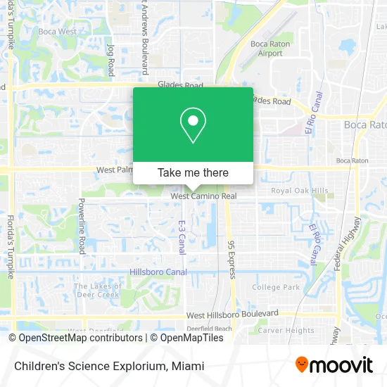 Children's Science Explorium map