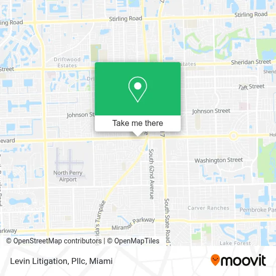 Levin Litigation, Pllc map