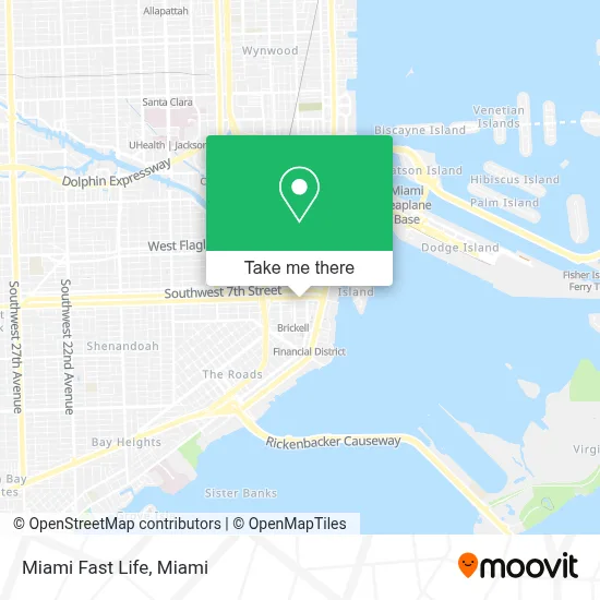 Miami Fast Life map