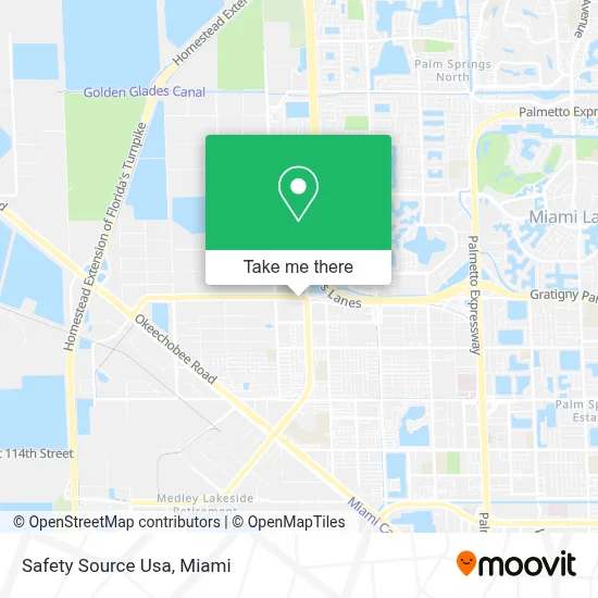 Safety Source Usa map