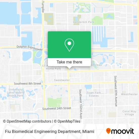 Fiu Biomedical Engineering Department map