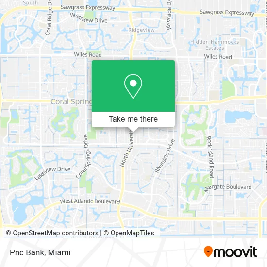 Pnc Bank map