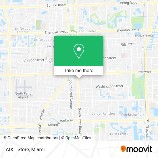 At&T Store map