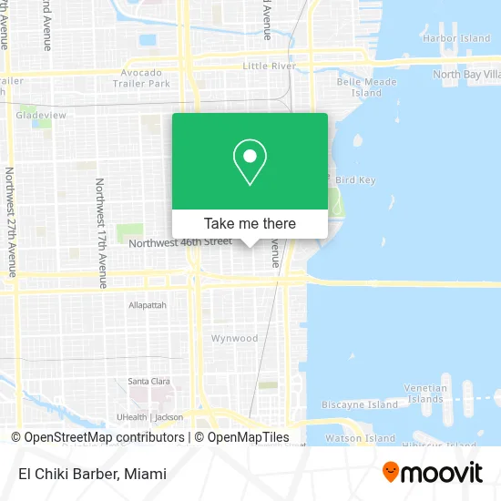 El Chiki Barber map