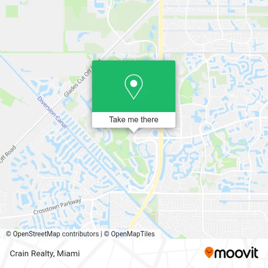 Crain Realty map