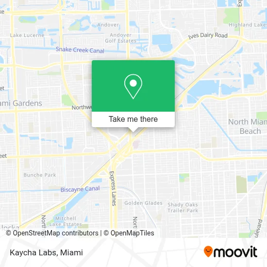 Kaycha Labs map