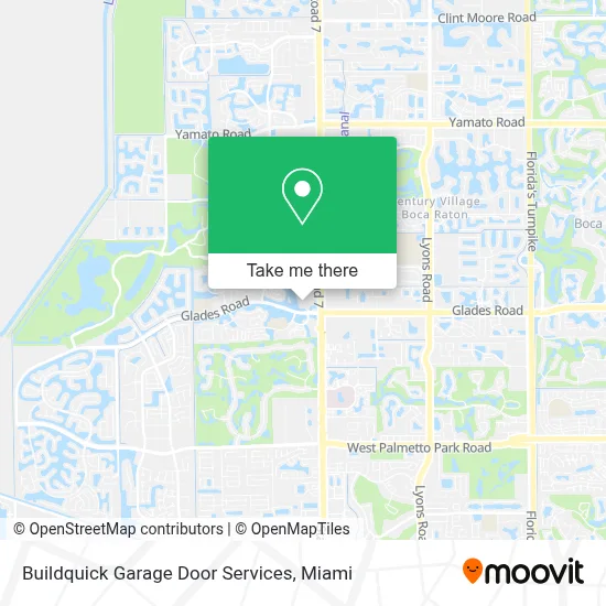 Buildquick Garage Door Services map