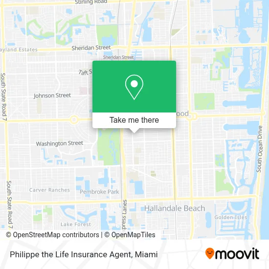 Philippe the Life Insurance Agent map