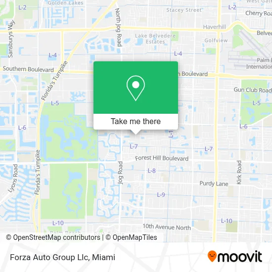 Forza Auto Group Llc map