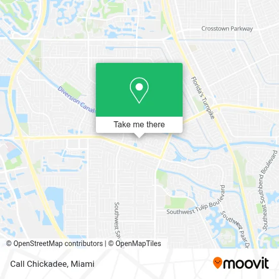 Call Chickadee map