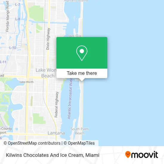 Kilwins Chocolates And Ice Cream map