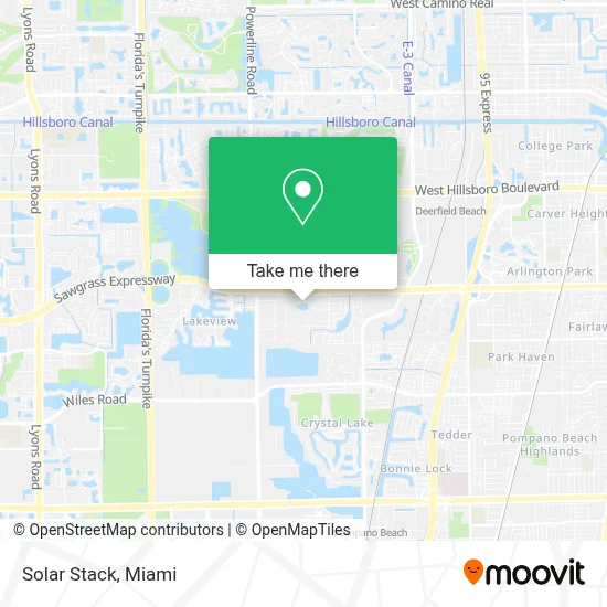 Solar Stack map
