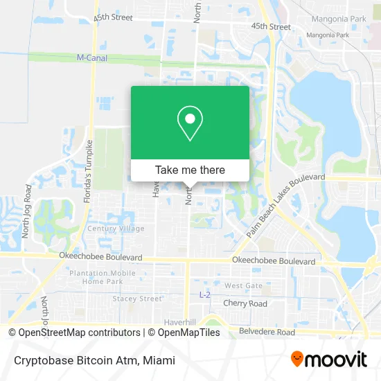 Cryptobase Bitcoin Atm map