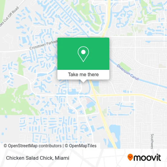 Chicken Salad Chick map