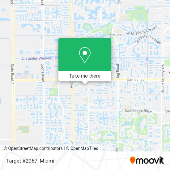 Target #2067 map