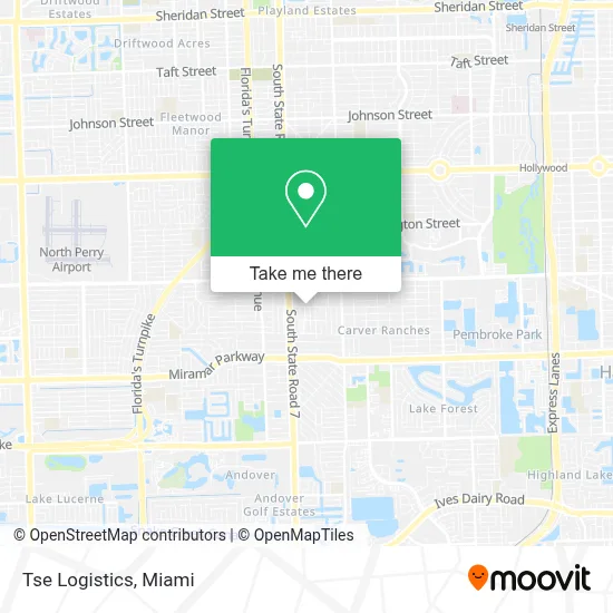 Tse Logistics map