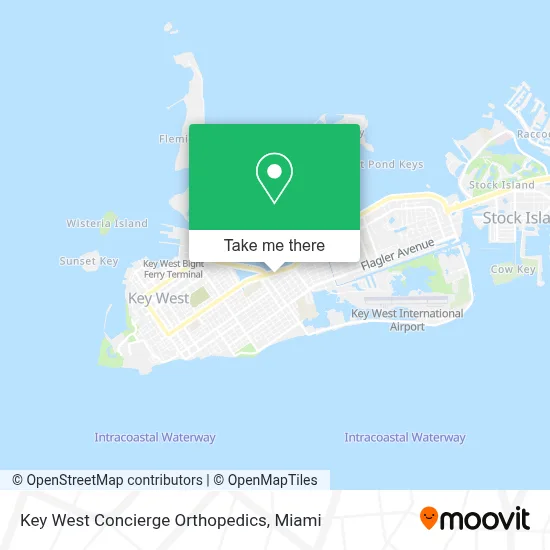 Key West Concierge Orthopedics map