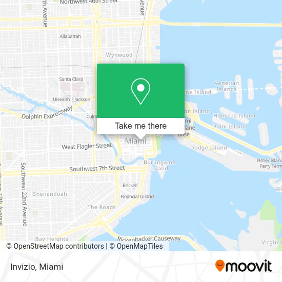 Invizio map