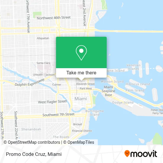 Promo Code Cruz map