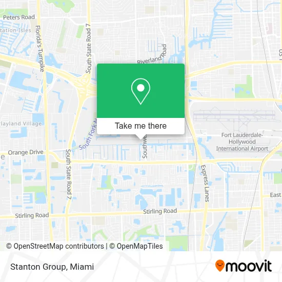 Stanton Group map