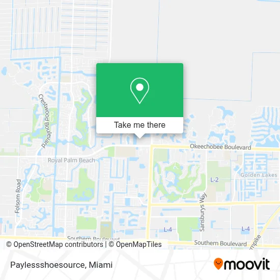 Paylessshoesource map